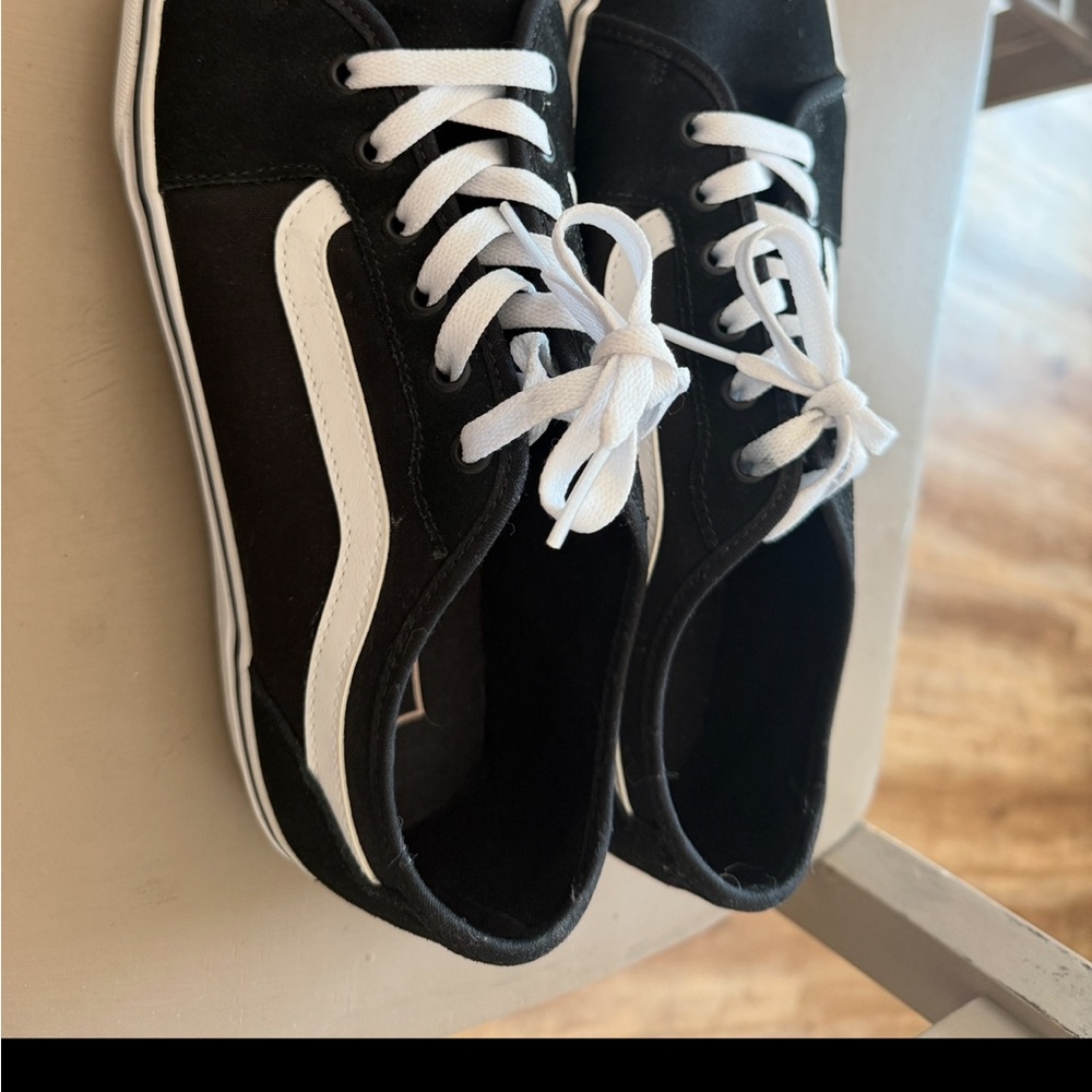Vans Black and White size 12 men’s *worn once” - Picture 5 of 6